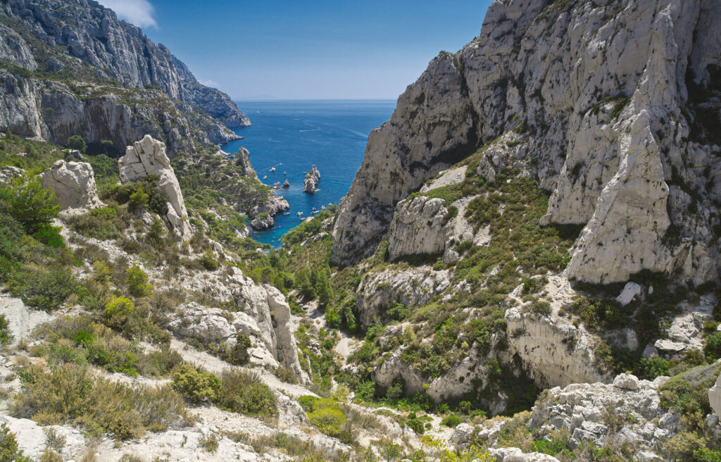 Le Parc National des Calanques de Marseille à La Ciotat
